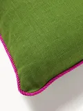 Jonathan Adler Подушка декоративная Pompidou, Ш 45 × Д 45 см, Зелёный — фото 3
