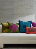 Jonathan Adler Подушка декоративная Pompidou, Ш 45 × Д 45 см, Зелёный — фото 8