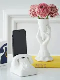 Jonathan Adler Ваза I-Scream из фарфора высотой 18 см — фото 3