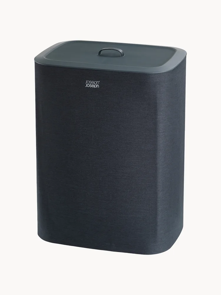 Joseph Joseph Корзина для белья Tota с двумя отделениями, 2 x 45 л, 45 л, Чёрный