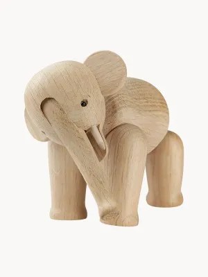 Kay Bojesen Фигурка декоративная слона Elephant Mini из дуба ручной работы