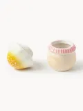 &klevering Коробка для хранения Magic Mushroom из доломита с крышкой, Ø 12 × В 15 см, Бледный розовый — фото 6