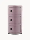 Kartell Столик приставной Componibili, 3 модуля, Ø 32 × В 59 см, Лавандовый — фото 1