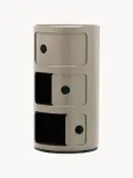 Kartell Столик приставной Componibili, 3 модуля, Ø 32 × В 59 см, Greige — фото 4
