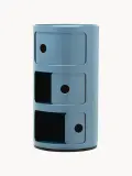 Kartell Столик приставной Componibili, 3 модуля, Ø 32 × В 59 см, Светлый синий — фото 4