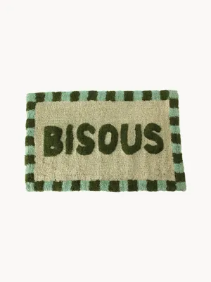 Коврик для ванной Bisous в зелёной гамме