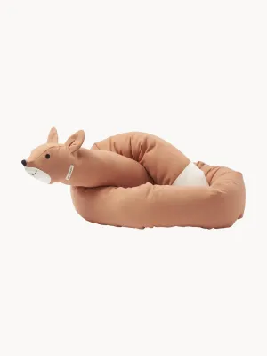 Kids Concept Подушка декоративная детская Edvin в форме лисы, длинная, длина 200 см, светло-коричневая