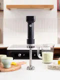 Блендер погружной аккумуляторный KitchenAid Go Cordless с чашей 700 мл и съёмной ножкой, чёрный матовый — фото 7