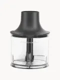 KitchenAid Блендер погружной Classic с мерной чашей 1 л, венчиком и измельчителем, набор 6 предметов, чёрный глянцевый — фото 3