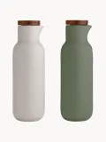 Набор бутылок для масла и уксуса ladelle Essentials, 2 предмета, арт. D76477 — фото 1