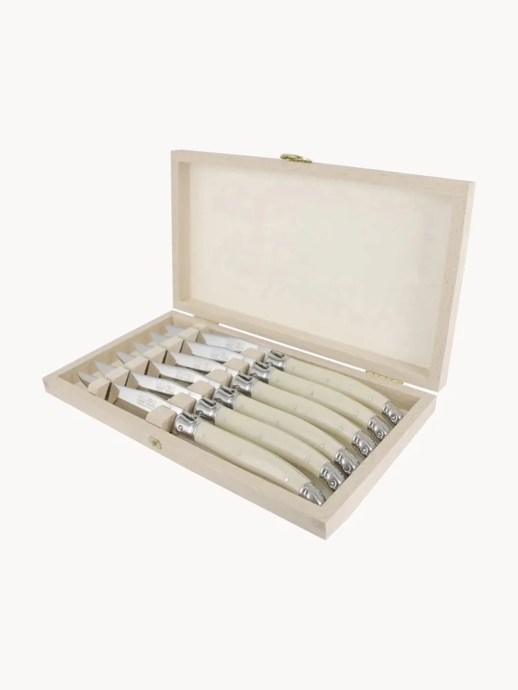 Laguiole by André Verdier Набор ножей Essentiel Classique из нержавеющей стали, 6 предметов, арт. G38146