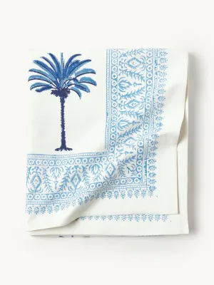 Les Ottomans Скатерть The Palms из хлопка с ручной росписью, 150х250 см