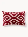 Les Ottomans Наволочка декоративная Velvety, Ш 40 × Д 60 см, Rdzawoczerwony — фото 1