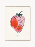 MADO Постер Strawberry, матовая бумага 230 г, 30 x 40 см — фото 1