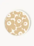 Marimekko Тарелка большая Unikko, Ø 25 см, Белый — фото 1