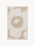 Marimekko Полотенце банное Unikko двустороннее, молочно-белое с бежевым — фото 2