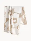 Marimekko Полотенце банное Unikko двустороннее, молочно-белое с бежевым — фото 4