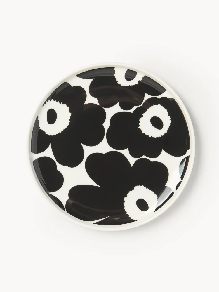 Marimekko Тарелка для завтрака Unikko, Белый