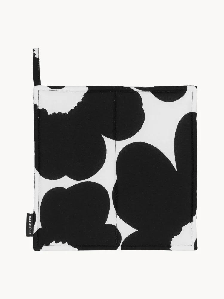 Marimekko Прихватка Pieni Unikko квадратная, Ш 22 × Д 22 см, Белый