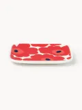 Marimekko Тарелка для завтрака Unikko, Ш 12 × Г 15 см, Белый — фото 2