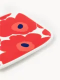 Marimekko Тарелка для завтрака Unikko, Ш 12 × Г 15 см, Белый — фото 4