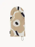 Marimekko Рукавица кухонная Pieni Unikko, Ш 15 × Д 32 см, Кремово-белый — фото 1