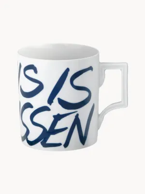 Кружка This is Meissen ручной работы