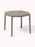 Nardi Садовый приставной столик Doga круглый, Ø 50 × H 40 см, Тёмный коричневый — фото 1