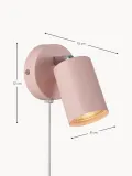 Nordlux Настенный светильник Explore, Ш 8 × Г 15 см, Пыльный розовый — фото 2