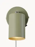 Nordlux Настенный светильник Explore, Ш 8 × Г 15 см, Оливковый зелёный — фото 5