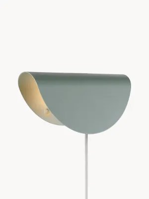 Nordlux Настенный светильник Model 2110, Ш 21 × В 10 см, Шалфейный зелёный