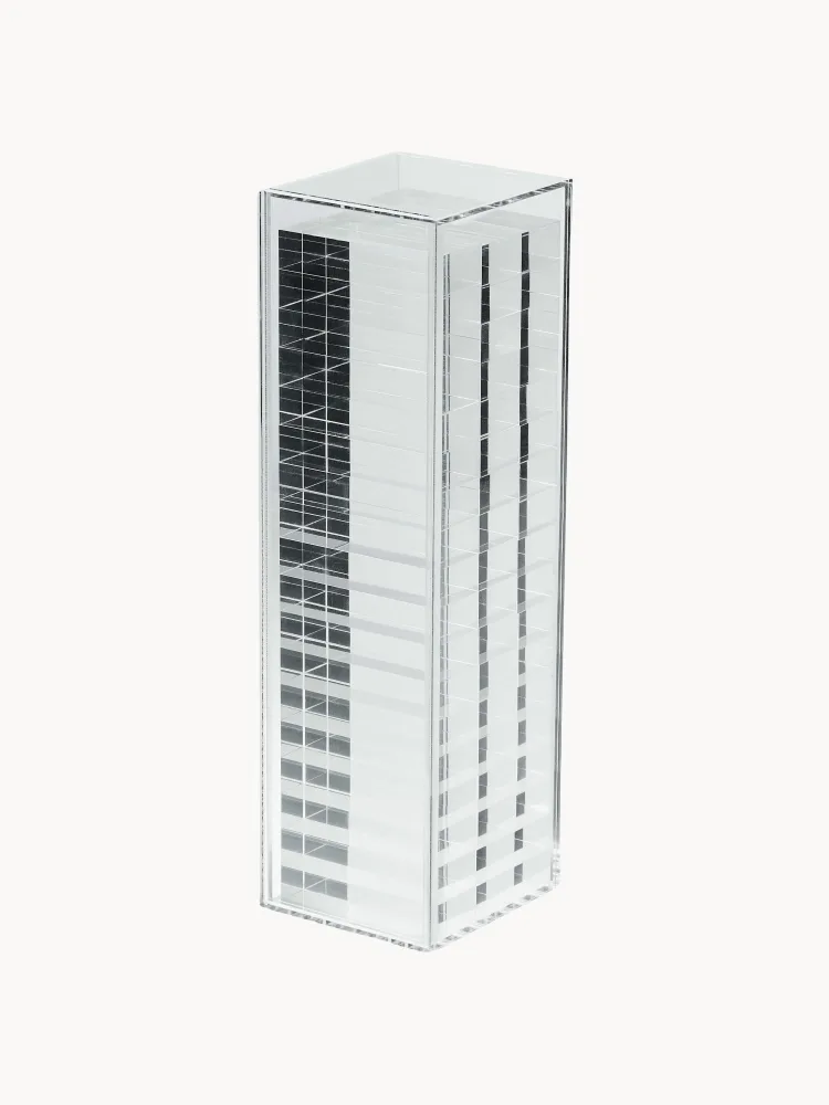 Philippi Настольная игра Wobble Tower Yap — падающая башня из прозрачного акрила, 8х28х8 см, прозрачная