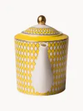 Чайник POLSPOTTEN Chess ручной работы из фарфора, 1,1 л, жёлтый — фото 5