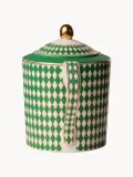 Чайник POLSPOTTEN Chess ручной работы из фарфора, 1,1 л, зелёный — фото 3