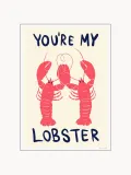 Poster and Frame Постер You are My Lobster с двумя омарами — фото 1