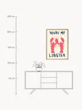 Poster and Frame Постер You are My Lobster с двумя омарами — фото 2