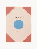 Printworks Настольная игра в кости Yatzy Dice с пятью кубиками и блоком бланков, до 6 игроков, 16х12х4 см, персиковая с синим — фото 2