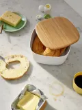 Хлебница RIG-TIG by stelton Box It с бамбуковой крышкой, белая — фото 3