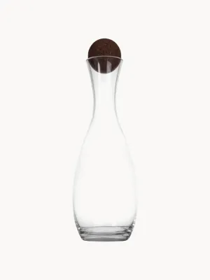 Кувшин Sagaform Nature из выдувного стекла с корковой крышкой, 1,5 л