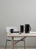 Stelton Френч-пресс EM77 с двойными стенками и стальным фильтром, 1 л, чёрный, дизайн Эрика Магнуссена — фото 3