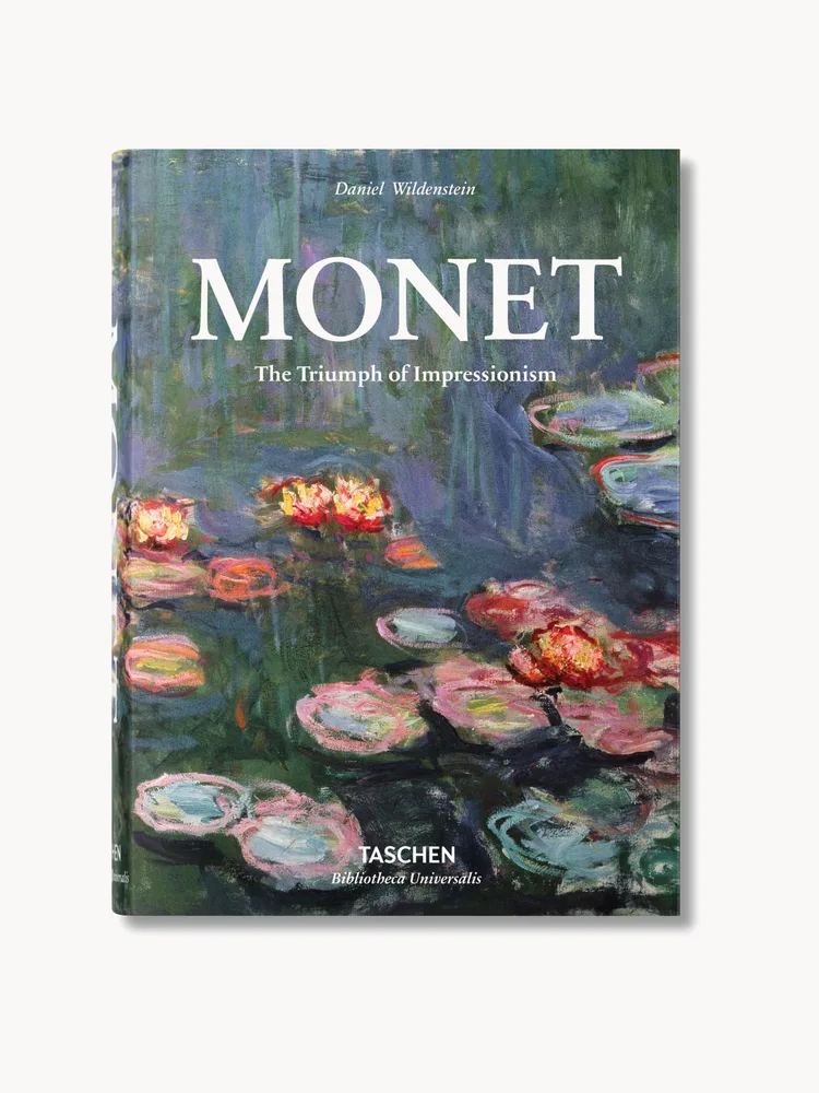 TASCHEN Книга Monet. The Triumph of Impressionism, альбом о живописи Клода Моне, 616 страниц, 14х20 см