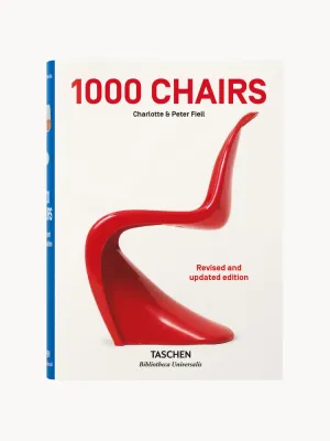 TASCHEN Книга-альбом 1000 Chairs об истории дизайна стульев и кресел, твёрдый переплёт, 664 страницы, 15 х 20 см