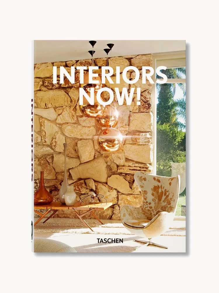 TASCHEN Книга-альбом Interiors Now! 45th Ed о современных интерьерах со всего мира, 504 страницы, 16 х 22 см