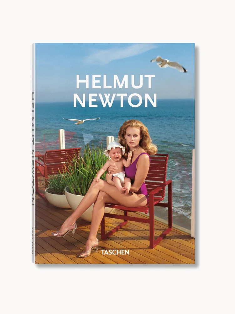 TASCHEN Книга-альбом Helmut Newton о фотографии, элегантности и стиле, твёрдый переплёт, 192 страницы, 14 х 20 см