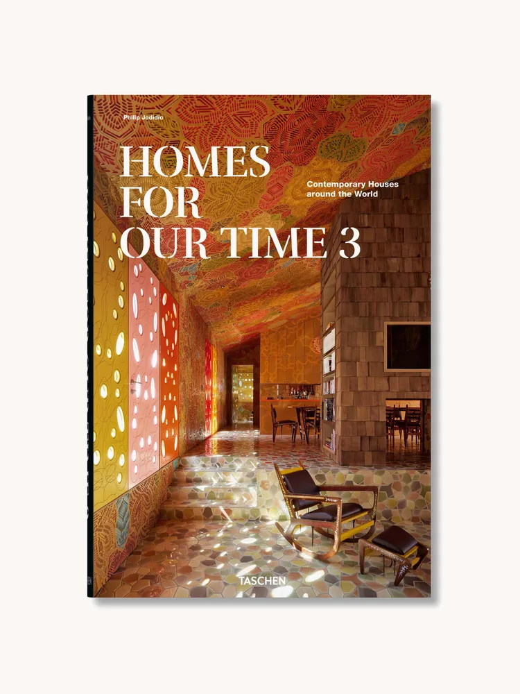 TASCHEN Книга-альбом Homes for Our Time Vol. 3 о частной архитектуре наших дней, твёрдый переплёт, 488 страниц, 25х37 см
