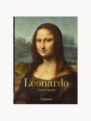 TASCHEN Книга-альбом Leonardo da Vinci 1452–1519 с полным собранием живописи, твёрдый переплёт, 443 страницы, 16х22 см