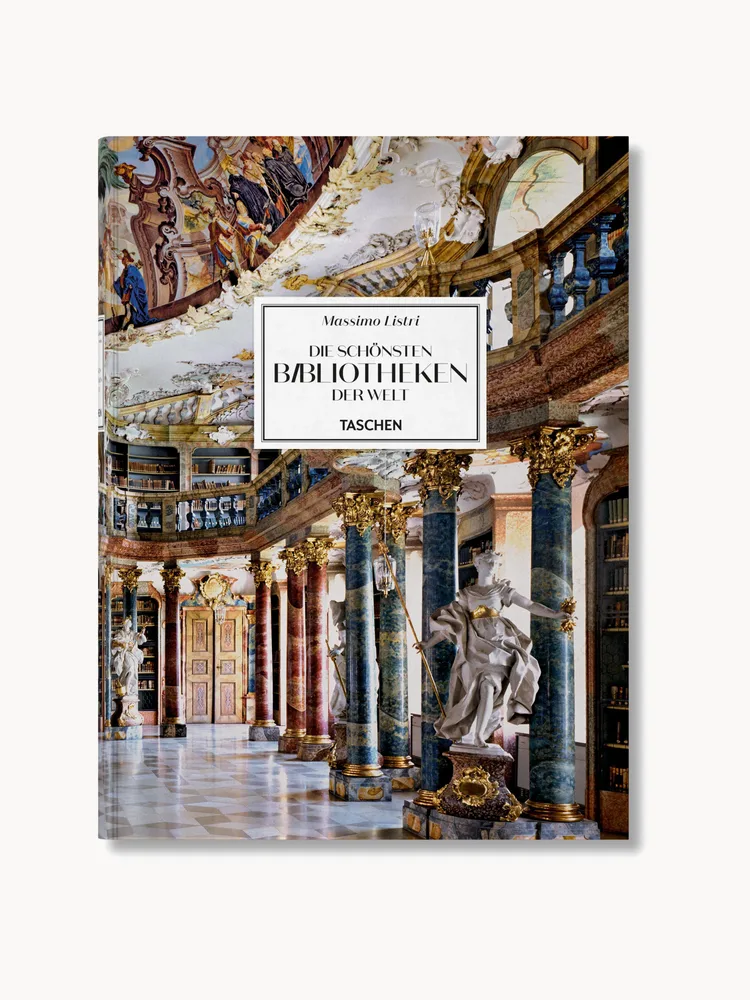 TASCHEN Книга-альбом The World's Most Beautiful Libraries о старинных библиотеках мира, твёрдый переплёт, 560 страниц, 29х40 см