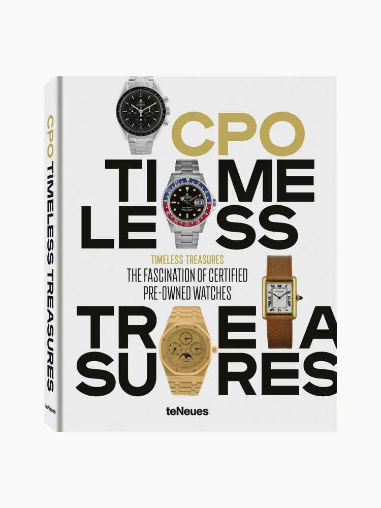 teNeues Книга-альбом Timeless Treasures о коллекционных наручных часах, твёрдый переплёт, 256 страниц, 25х32 см