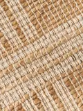 Westwing Collection Коврик придверный Almir из джута и хлопка, 45х75 см, светло-коричневый с кремово-белым — фото 3
