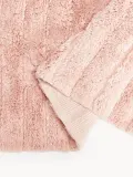 Westwing Collection Коврик для ванной Bailey пушистый, Ш 50 × Д 70 см, Светлый розовый — фото 2